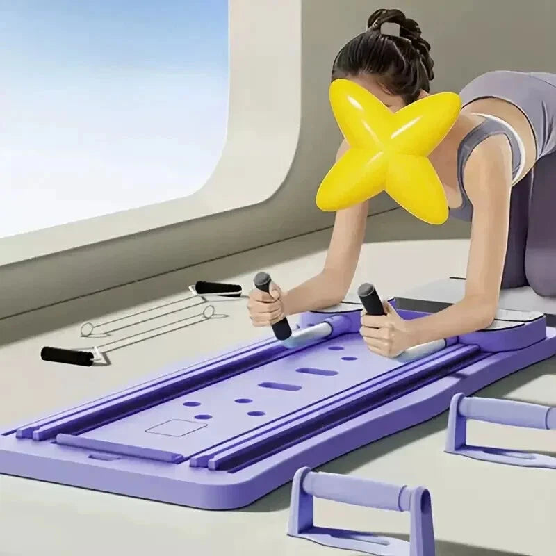 8 in 1 Multifunctional Fitness board pilates Reformer Set For Home Workouts Body