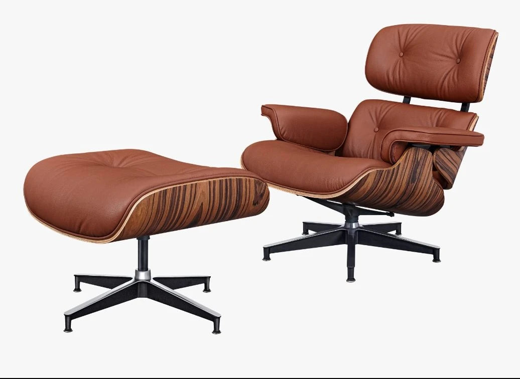 Eames Lounge Chair & Ottoman Replica