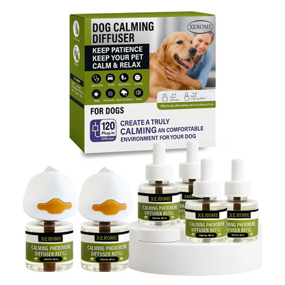 XEROME 6 in 1 Dog Calming plug-in Reffils Pheromones Refill Vial For Stress