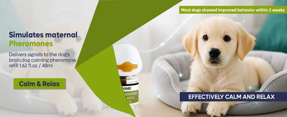 XEROME 6 in 1 Dog Calming plug-in Reffils Pheromones Refill Vial For Stress