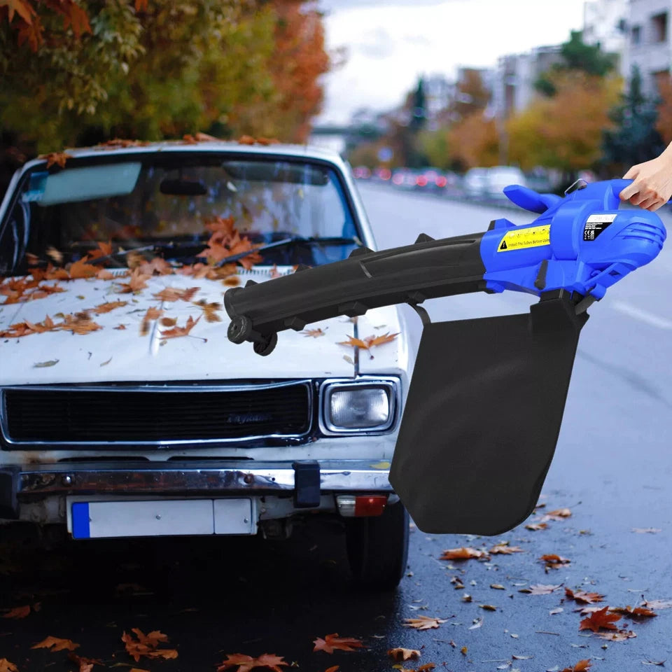 Heavy Duty 4500W Electric Garden Leaf Grass Hedge Blower Hoover Vacuum Vac