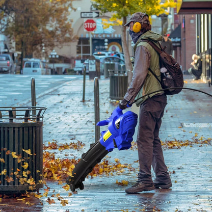 Heavy Duty 4500W Electric Garden Leaf Grass Hedge Blower Hoover Vacuum Vac