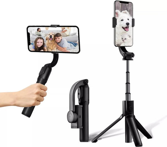 Gimbal Mobile Phone Stabilizer Vlog Youtuber for iPhone Android Selfie Recording