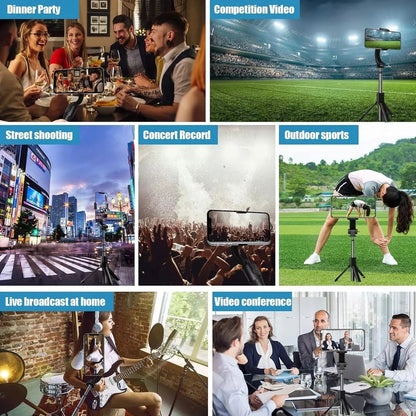 Gimbal Mobile Phone Stabilizer Vlog Youtuber for iPhone Android Selfie Recording